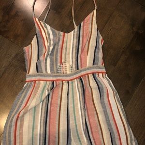strapy striped American Eagle romper